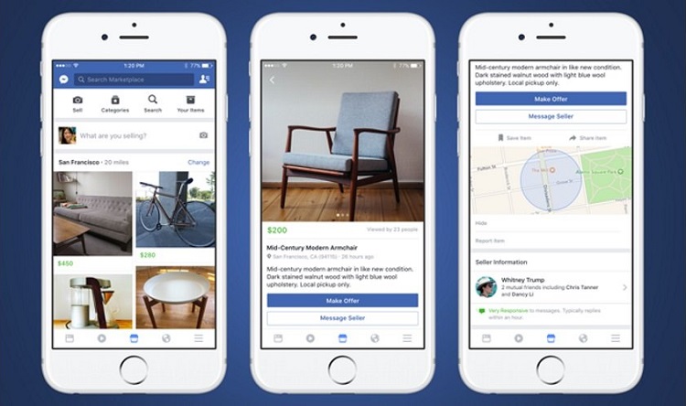 hình quảng cáo facebook Marketplace Ads