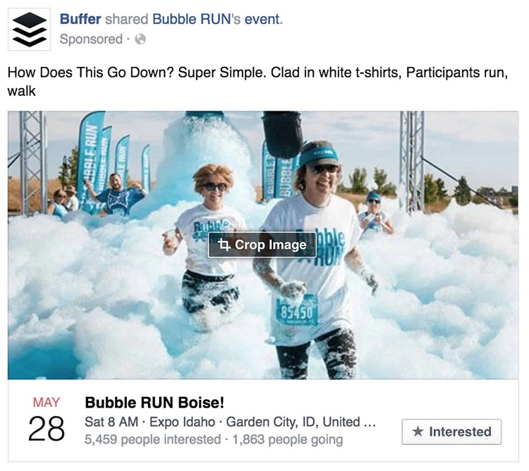 Tổng hợp 13 hình thức quảng cáo Facebook hiệu quả nhất hiện nay hình thức quảng cáo Event Responsive