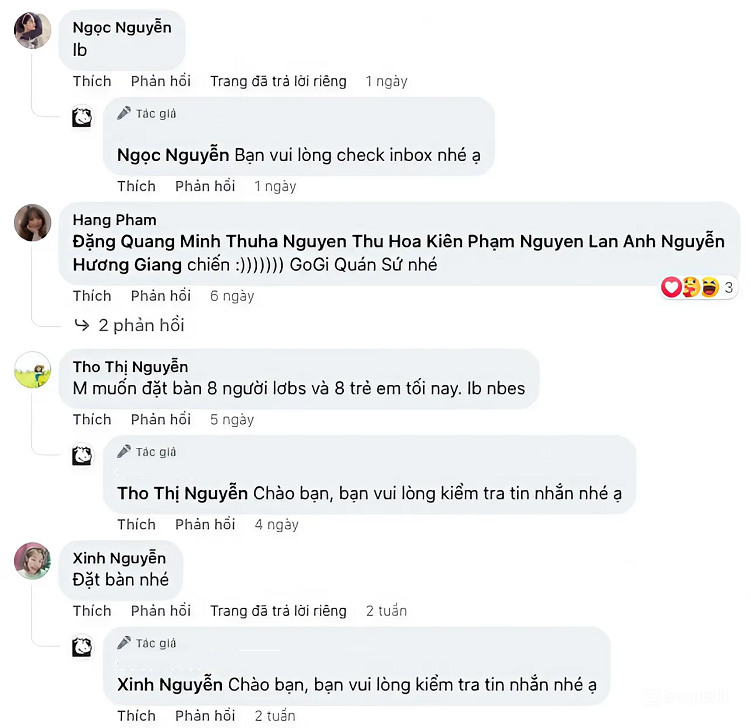 seeding trong các quảng cáo Facebook