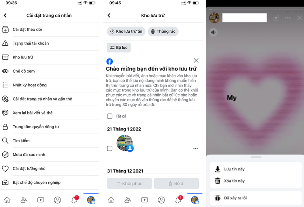 Cách Xem Kho Lưu Trữ Tin Facebook (Story Archive) Cực Đơn Giản tai tin ve may