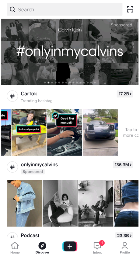 Branded Hashtag Challenge tiktok