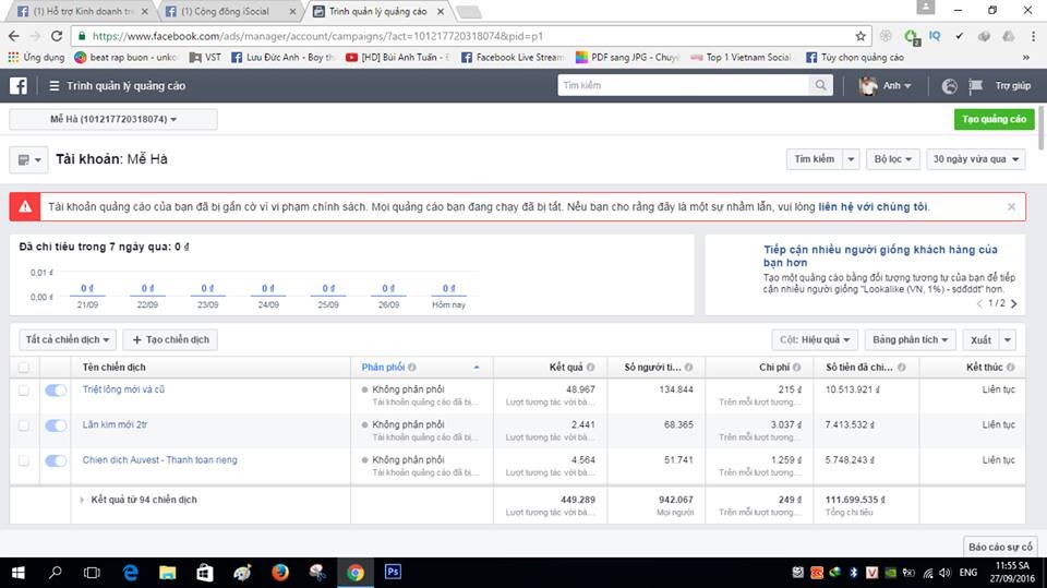 Tài khoản quảng cáo Facebook bị gắn cờ: Nguyên nhân & cách xử lý hiệu quả Tai sao tai khoan Facebook Ads cua ban lai bi gan co