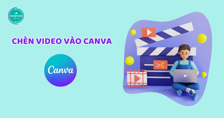 cách chèn video vào canva