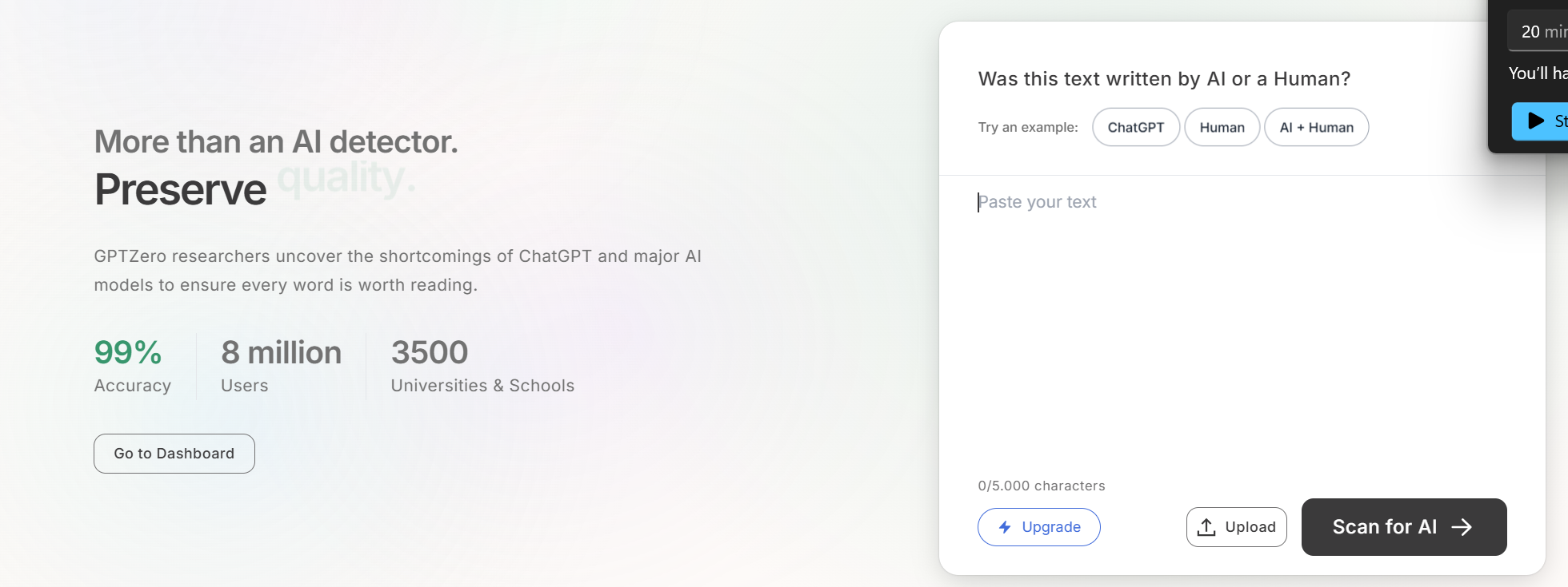5 công cụ phát hiện nội dung AI chính xác nhất (AI detector 2025) gpt zero