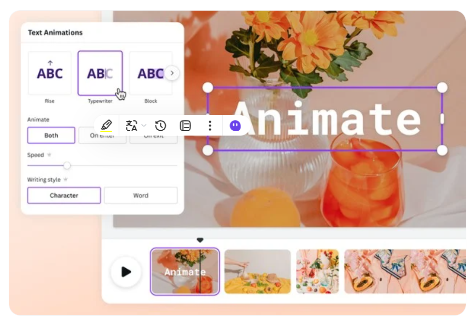 Hướng dẫn cách Chèn Chữ Trên Canva nhanh, dễ làm tuy chinh chu canva