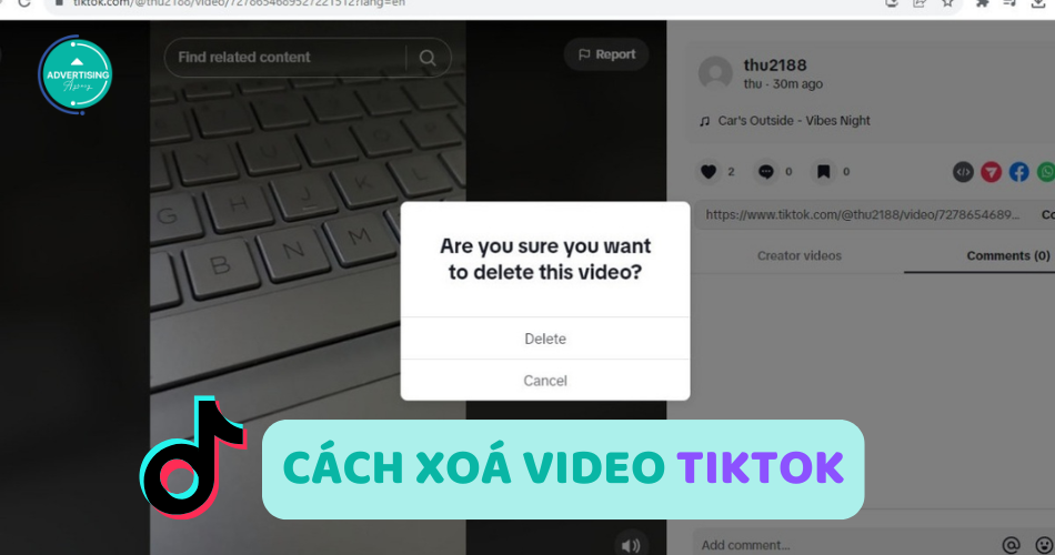 Cách Xoá Video Trên TikTok nhanh gọn lẹ chưa đầy 1 phút Cách Xoá Video Trên TikTok trên điện thoại và máy tính