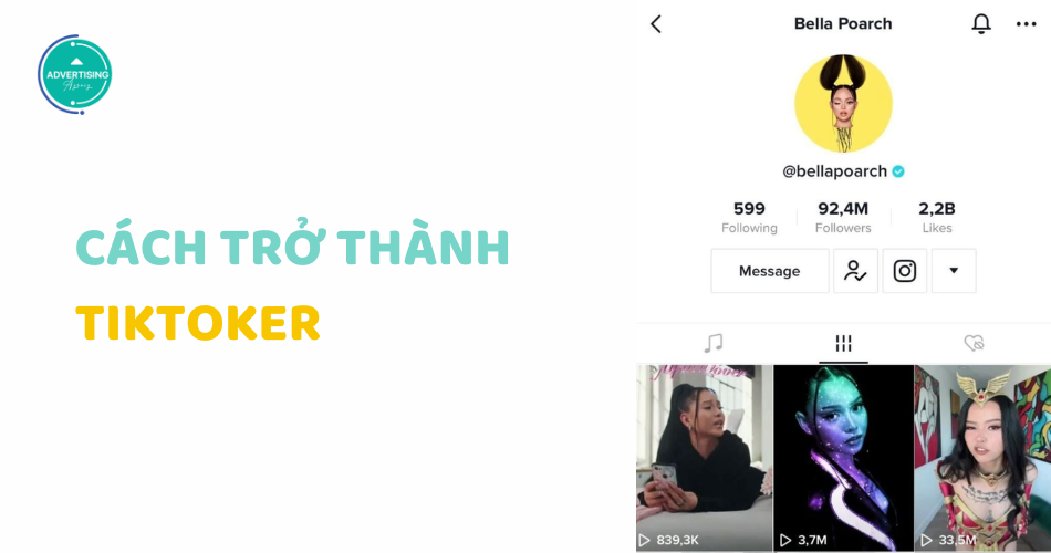 Cách Trở Thành TikToker nhanh, nhiều followers cho người mới Cách Trở Thành TikToker nhanh noi tieng