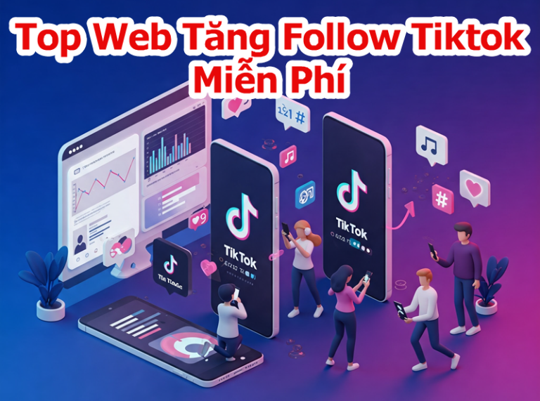 Top 7 Web Tăng Follow TikTok Miễn Phí và Trả Phí Uy Tín Nhất