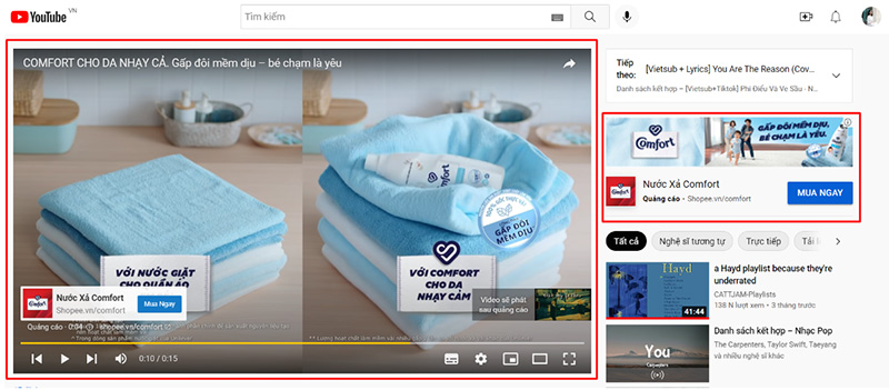 Cách Chạy Quảng Cáo YouTube Từ A-Z Cho Người Mới Bắt Đầu Quang cao trong luong khong the bo qua – Non skippable In stream