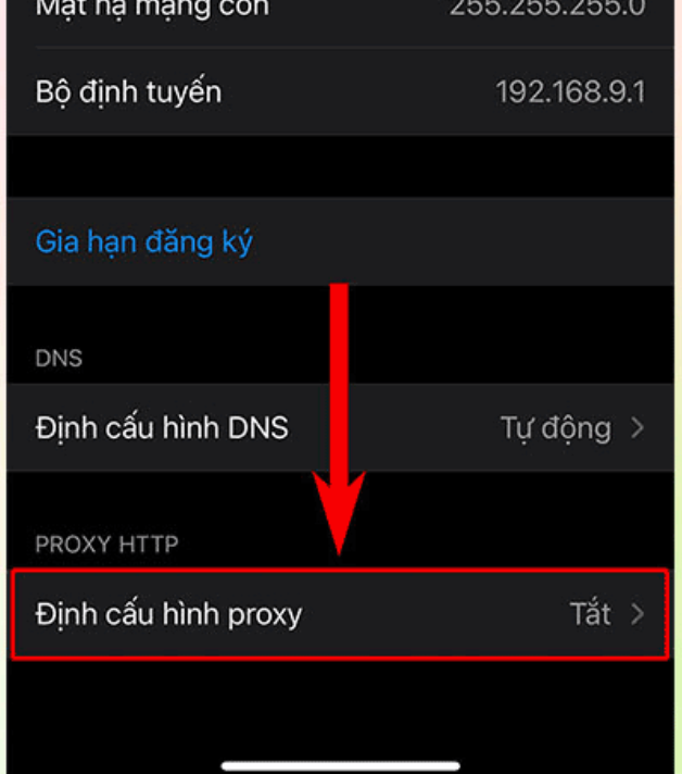 Wi Fi ma ban dang su dung Dinh cau hinh