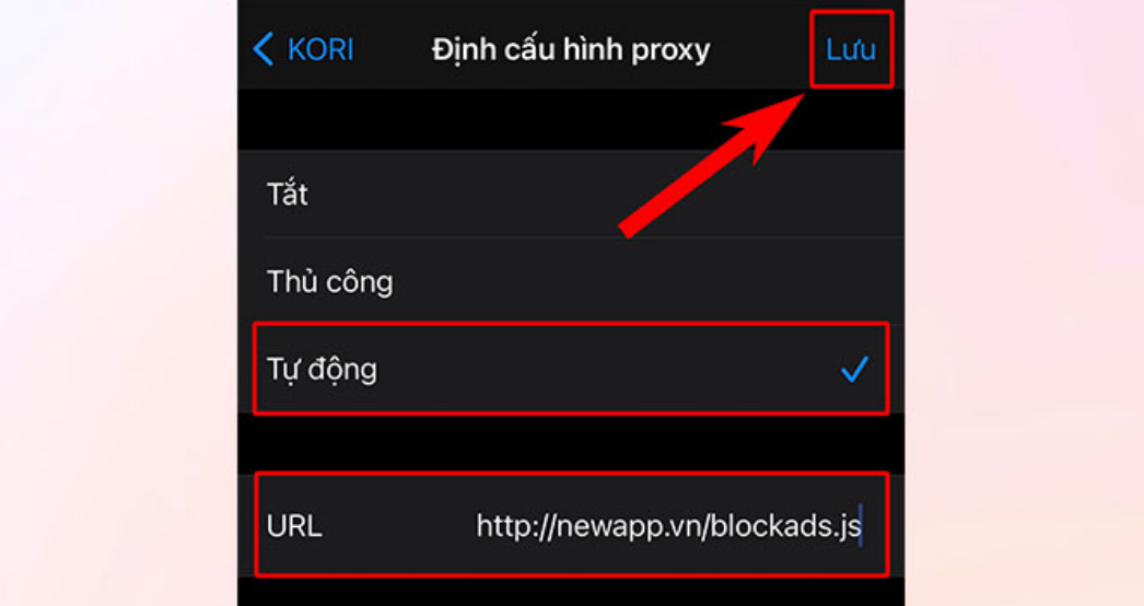 ban hay dan duong link vao muc URL