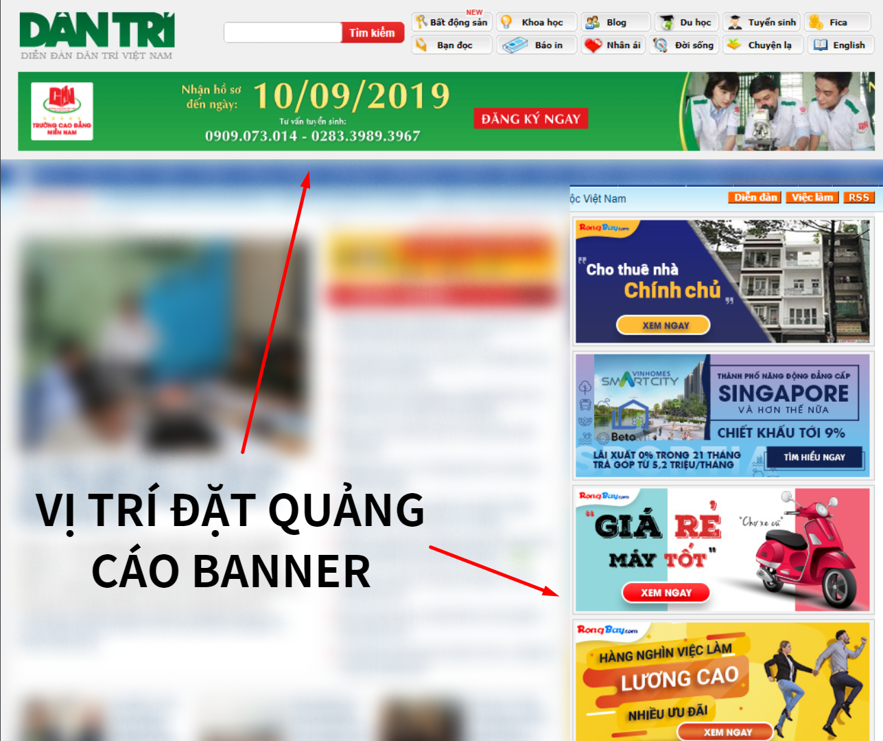 Quang cao banner