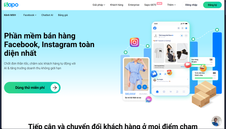 [Review] 6 Phần mềm bán hàng Facebook tốt nhất 2025