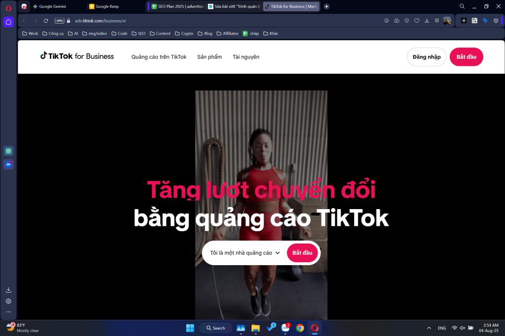 Hiểu cách sử dụng Trình quản lý quảng cáo TikTok trinh quan ly quang cao tiktok