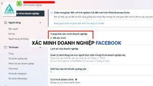 Xác Minh Doanh Nghiệp Facebook