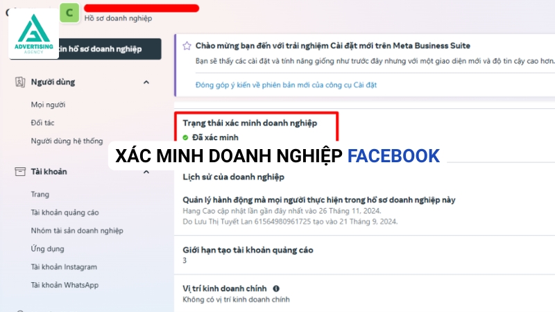 Hướng Dẫn Xác Minh Doanh Nghiệp Facebook Từ A-Z Xác Minh Doanh Nghiệp Facebook