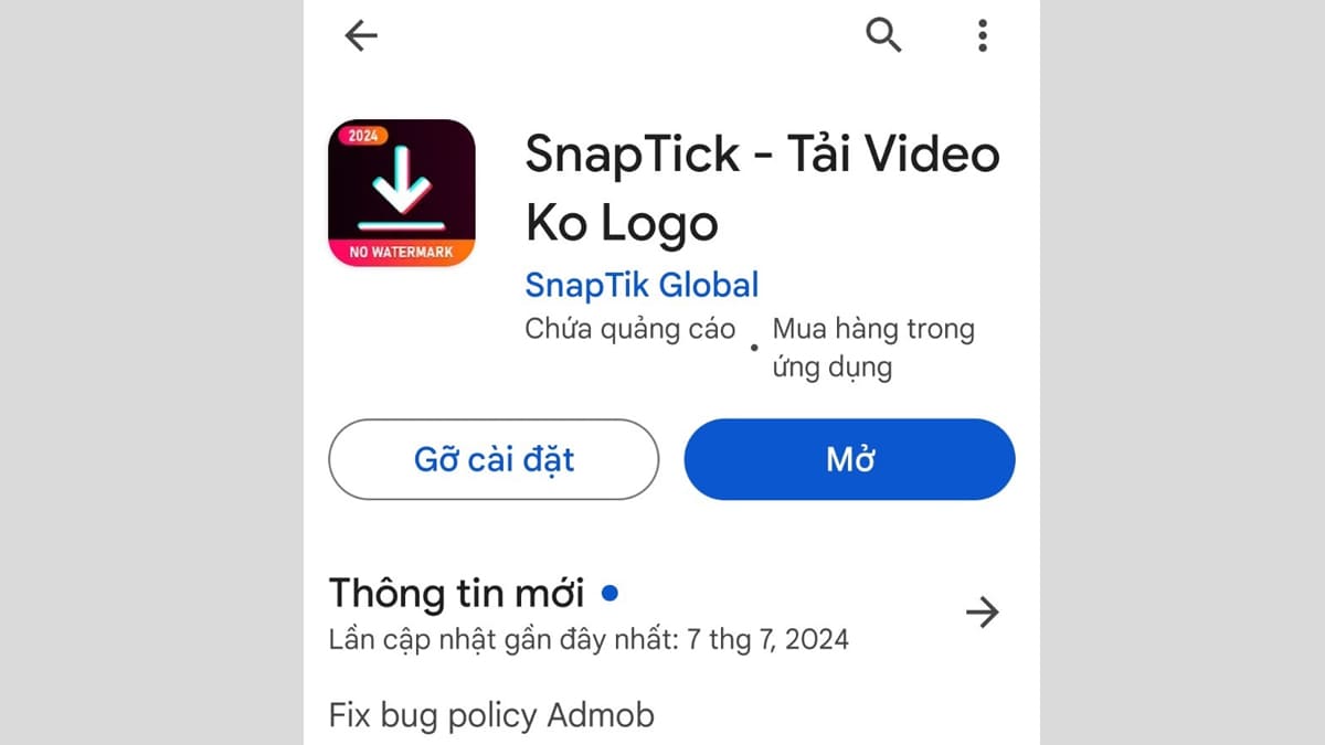 Hướng dẫn Tải ảnh TikTok không logo online miễn phí Cách tải ảnh TikTok không logo trên điện thoại bước 1
