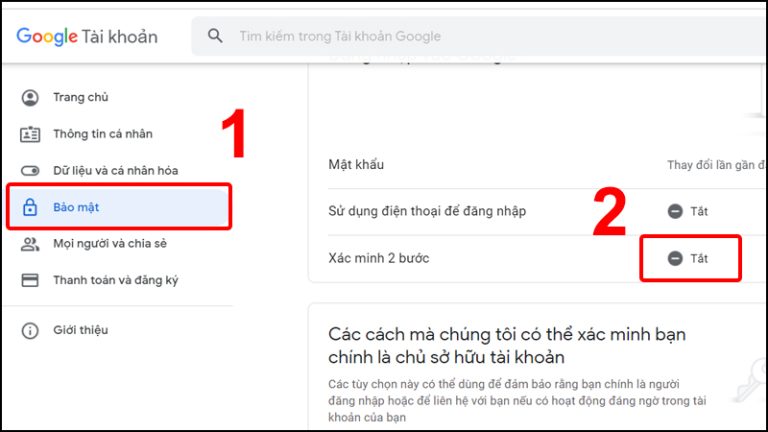 Quên mật khẩu Gmail? 5 cách lấy lại mật khẩu Gmail đơn giản