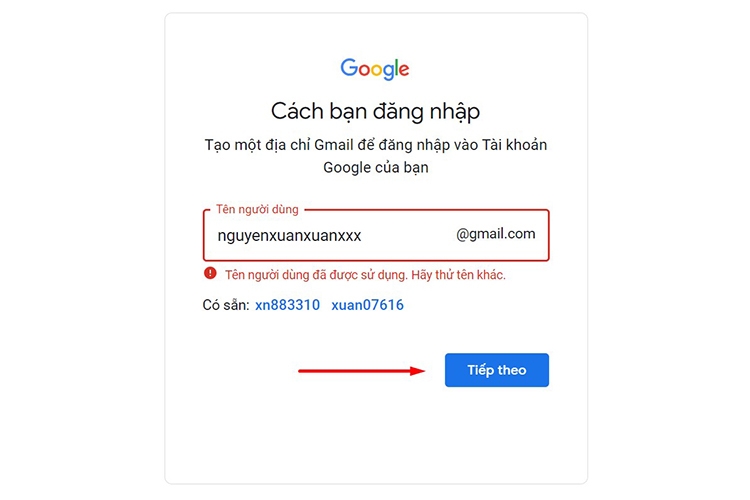 Hướng dẫn chi tiết cách tạo Gmail (hình 4)