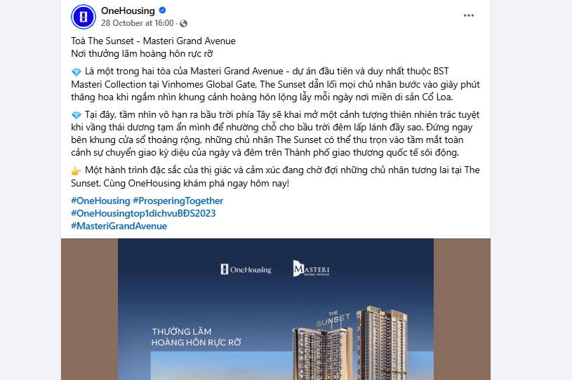 Với phân khúc BĐS cao cấp, hạn chế mở rộng tệp quá rộng, tập trung độ chính xác hơn số lượng