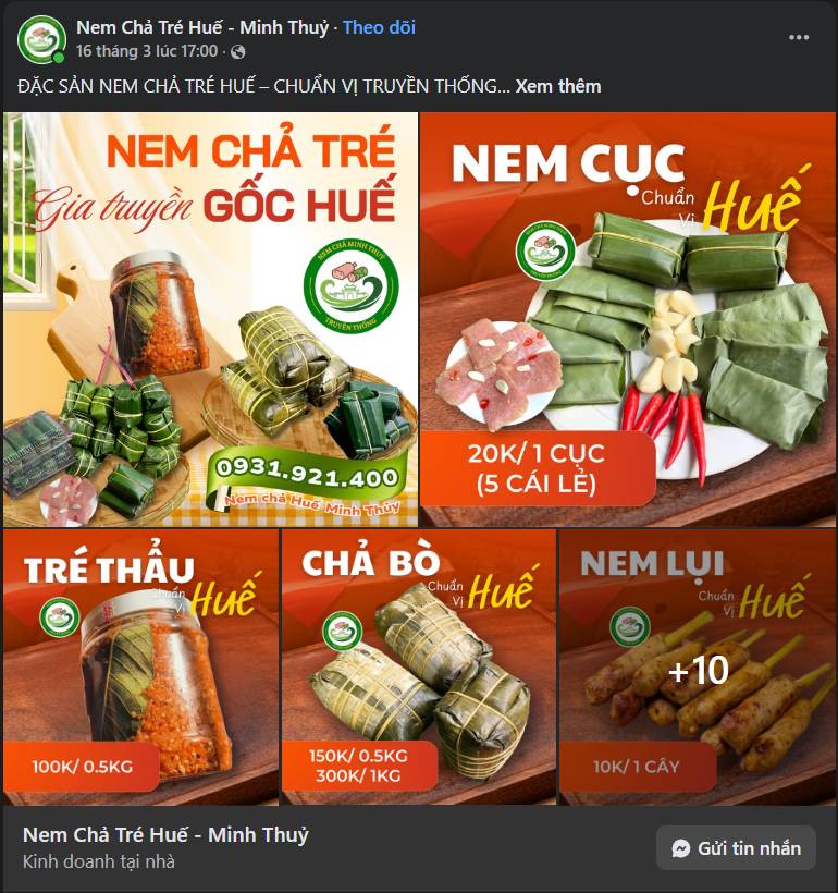 Quảng cáo đặc sản trên Facebook sẽ áp dụng target theo địa lý ngược