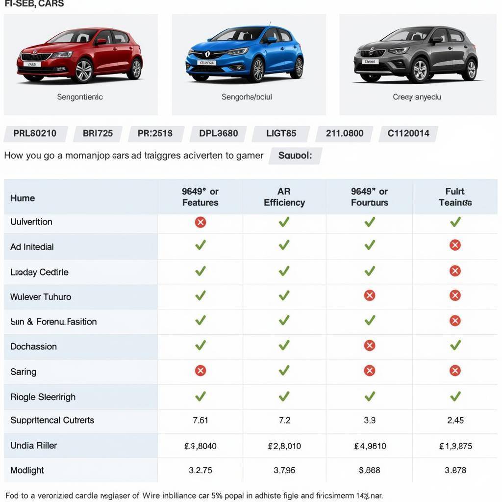 Ưu tiên những content dạng so sánh giữa các model để khách hàng có cái nhìn rõ hơn về các dòng xe