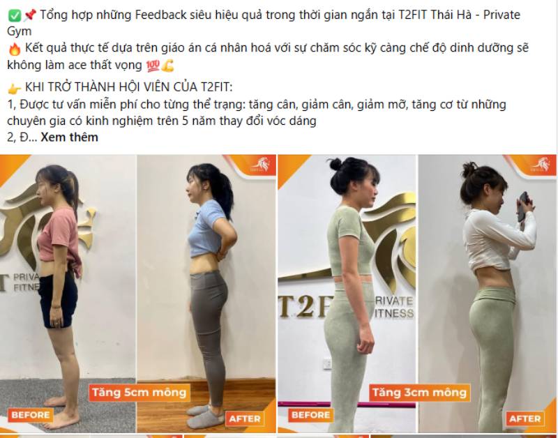 Dạng content before/after tạo động lực cho khách hàng