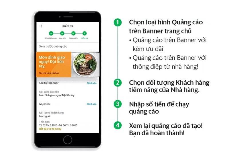 Những lưu ý khi chạy quảng cáo quán nhậu trên GrabFood