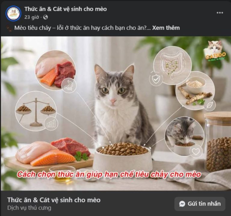 Cách quảng cáo sản phẩm chăm sóc thú cưng hiệu quả từ tiếp cận đến chốt đơn