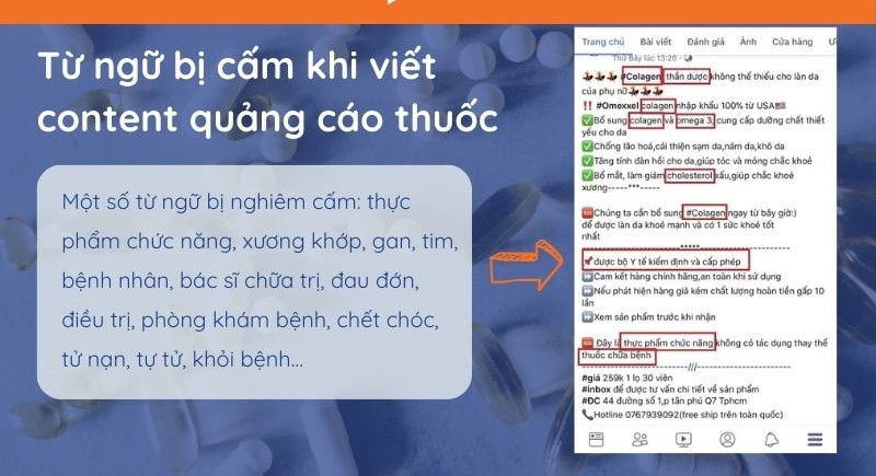 Cách quảng cáo thực phẩm chức năng đúng chính sách, ra đơn ổn định 10 Quảng cáo thực phẩm chức năng có bị cấm không?