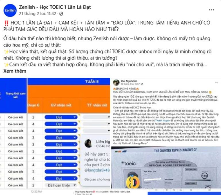 Tổng hợp mẫu content khóa học thực chiến theo từng tình huống