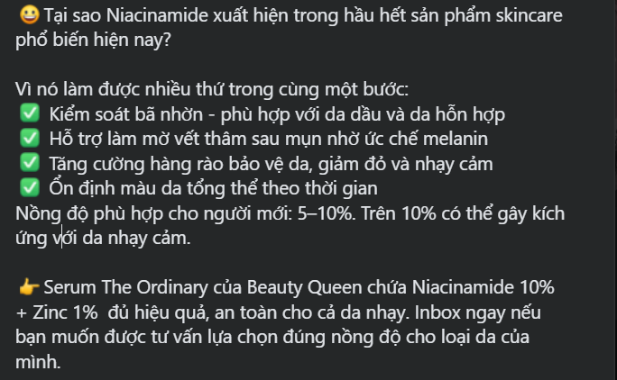 Mẫu content giới thiệu thành phần chuyên sâu