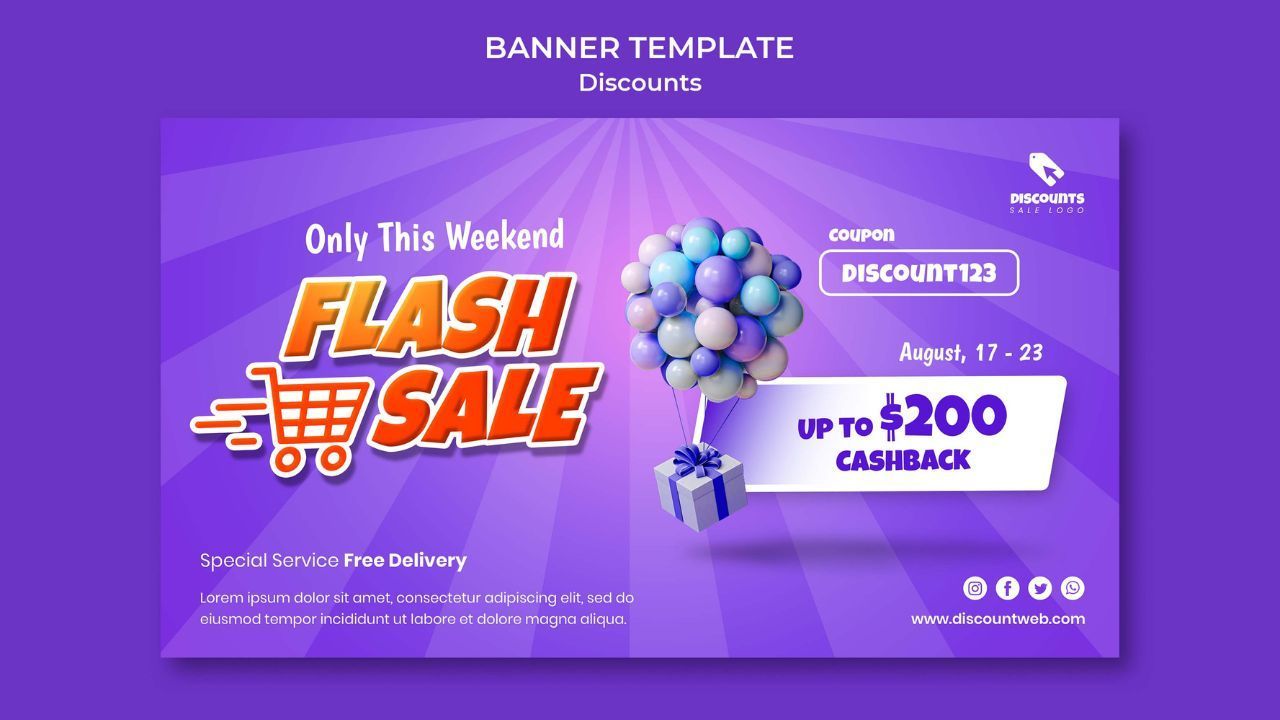 Banner là gì? Phân loại, kích thước chuẩn và nguyên tắc thiết kế hiệu quả 1 Banner xuất hiện dưới hai dạng chính: trực tuyến (website, mạng xã hội) và ngoại tuyến (biển hiệu, bạt treo ngoài trời)