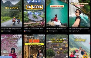 Dạng content quảng cáo du lịch được sử dụng nhiều trên TikTok
