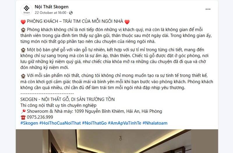 Tầm quan trọng của việc xây dựng content nội thất chuyên nghiệp
