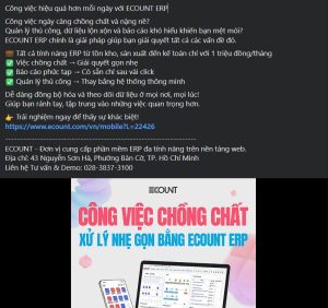 Ví dụ mẫu content quảng cáo phần mềm quản lý công việc