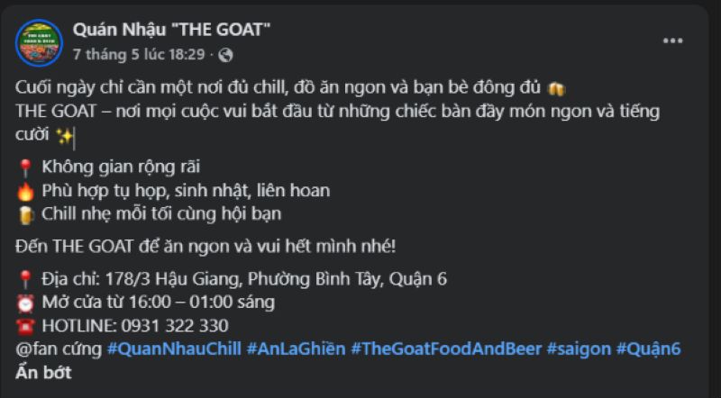Top những slogan và STT (status) hay nhất để quảng cáo quán nhậu