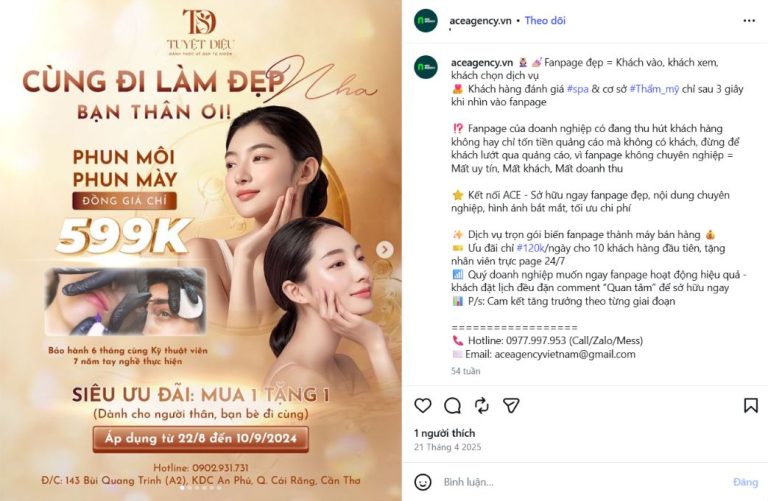 30+ mẫu content spa thực chiến giúp tăng khách và chốt đơn hiệu quả