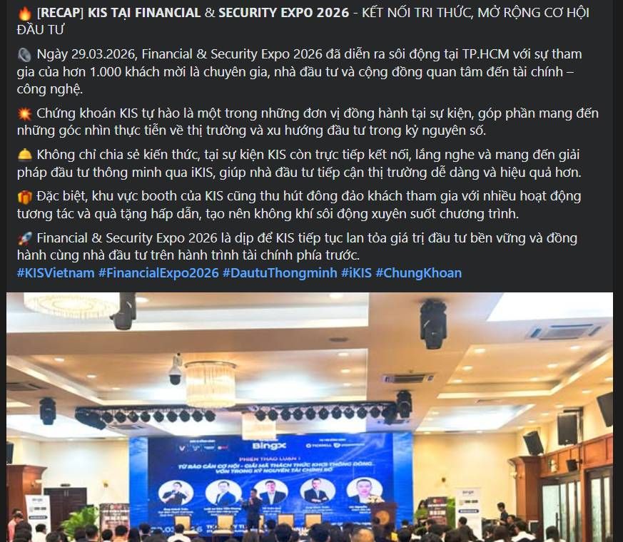 Mẫu content recap sau mỗi sự kiện