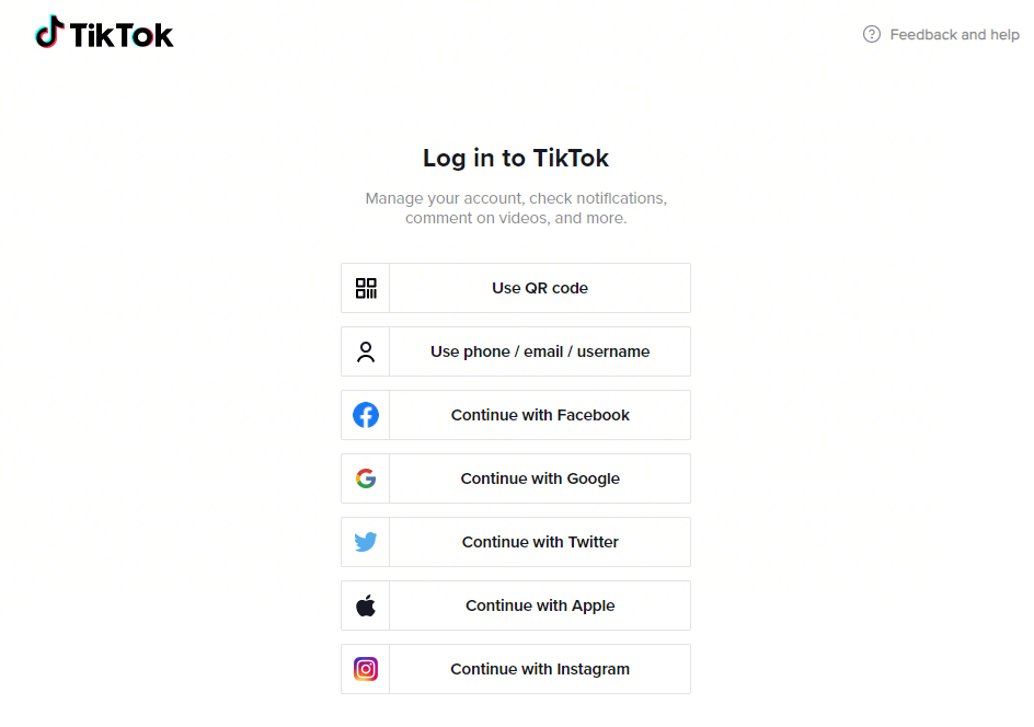 Cách bán hàng trên TikTok Shop hiệu quả từ A–Z 3 Đăng nhập bằng tài khoản TikTok hiện có là cách nhanh nhất