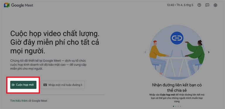 Cách tạo Google Meet: Hướng dẫn từng bước cho người mới