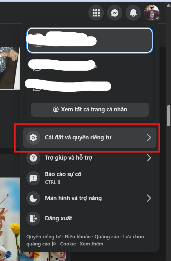 Xóa bài viết thông qua Nhật ký hoạt động (điện thoại và máy tính)