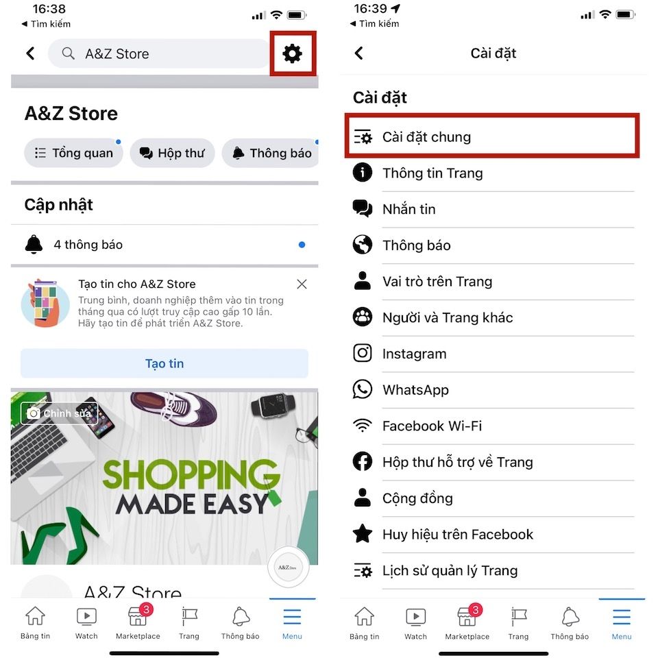 Hướng dẫn xóa Fanpage trên ứng dụng di động Facebook mới nhất