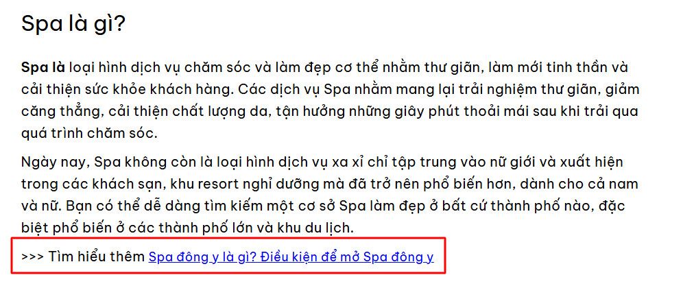CTA xem thêm dẫn sang những bài viết liên quan
