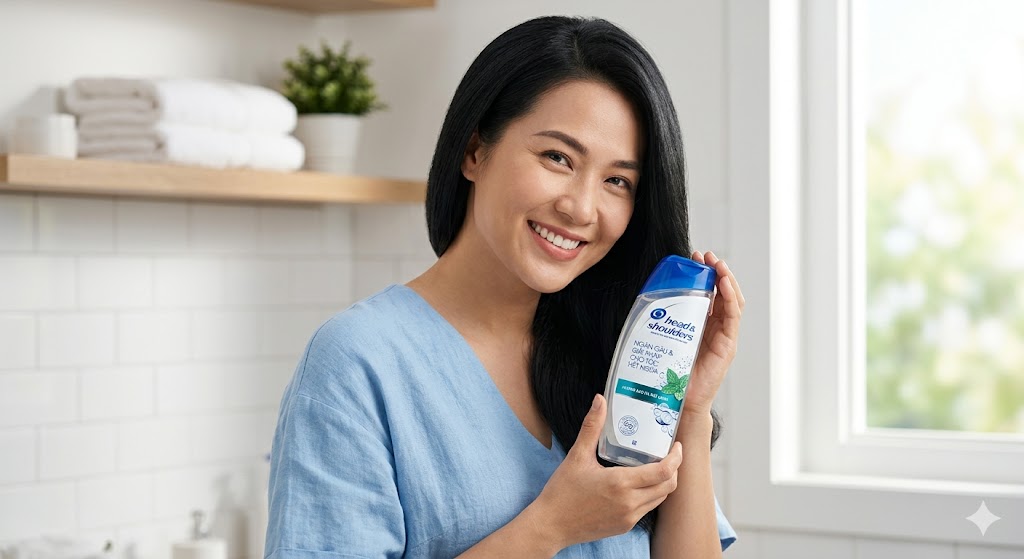 Head & Shoulders tập trung làm nổi bật lợi ích của sản phẩm mang lại cho khách hàng