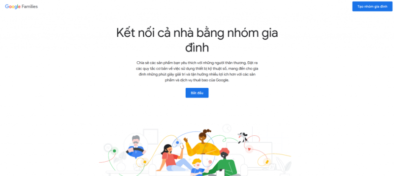 Google One cho phép chia sẻ dung lượng lưu trữ và các lợi ích khác với tối đa 5 thành viên khác mà không tốn thêm chi phí