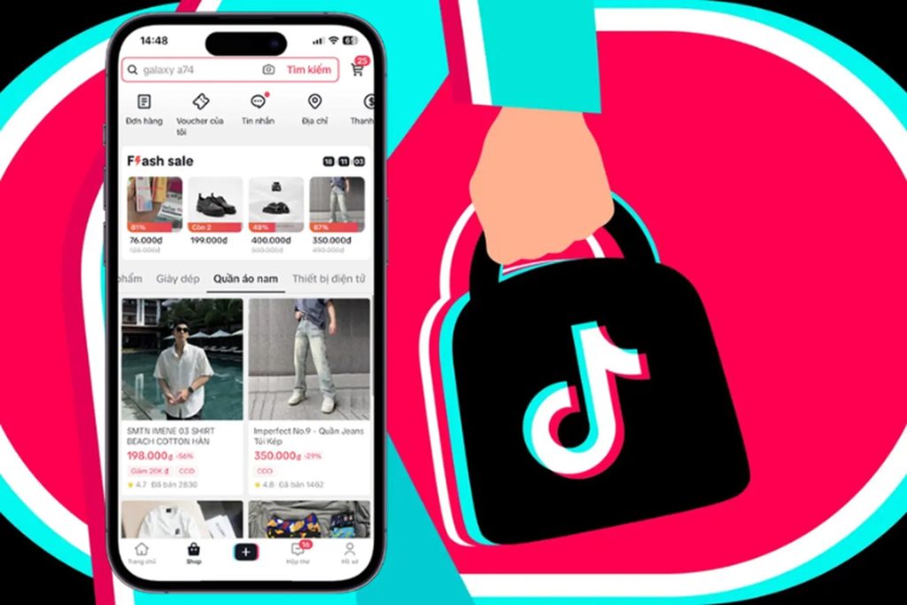 Người dùng có thể vừa giải trí vừa có thể mua sắm không cần rời app trên TikTok Shop