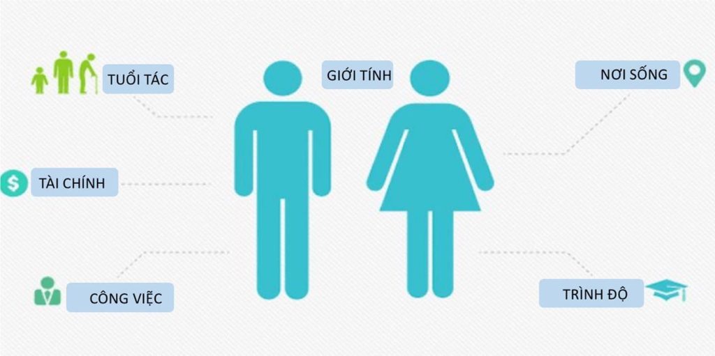 Nhân khẩu học là gì? Ứng dụng thực tế trong Marketing và quảng cáo 2 Các yếu tố chính của nhân khẩu học