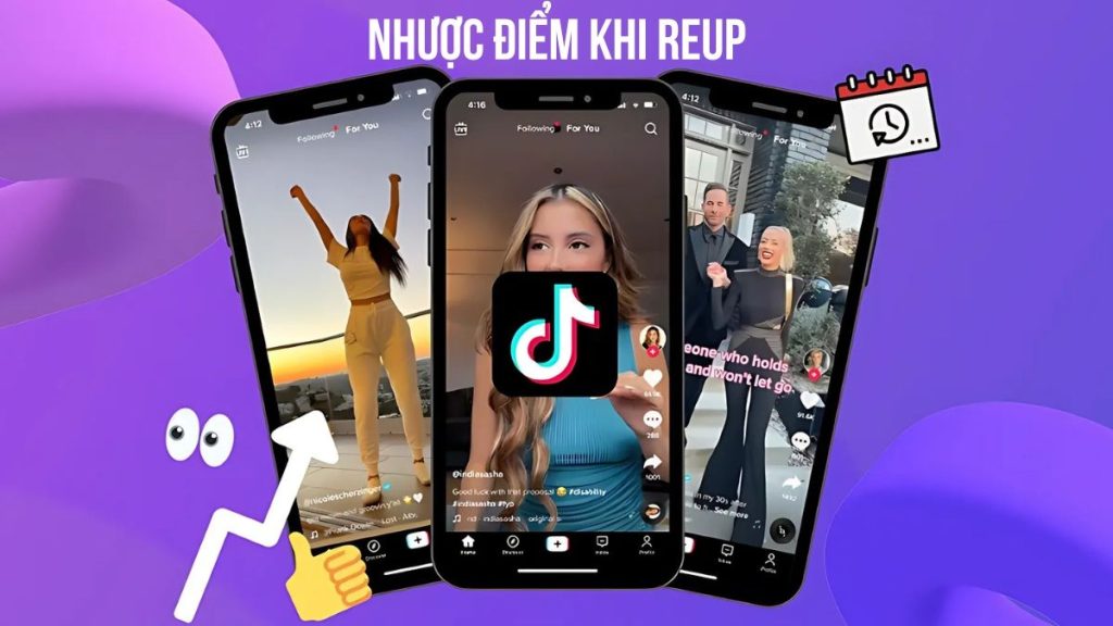 Nếu dựa dẫm vào reup quá nhiều sẽ khiến bạn mất đi tư duy và kỹ năng để tự sản xuất nội dung mang dấu ấn cá nhân