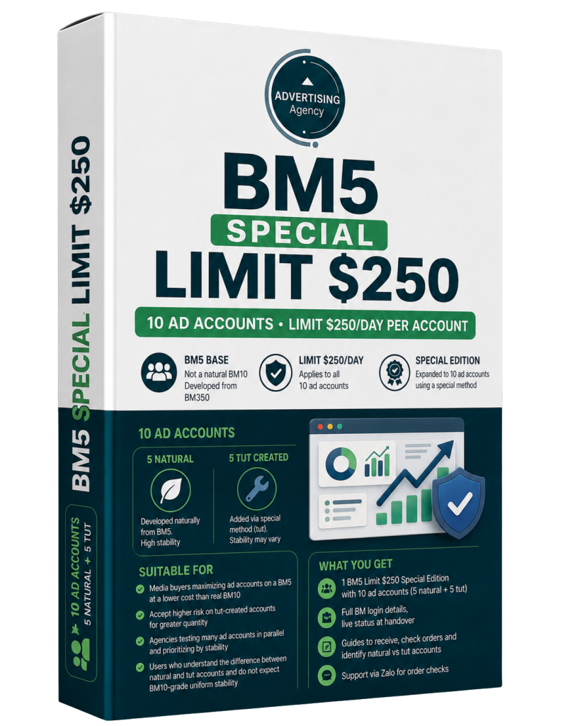 BM5 250$- 10 TKQC loại đặc biệt